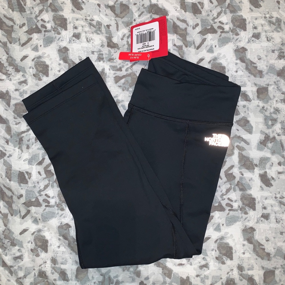 Black North Face Crop Leggings